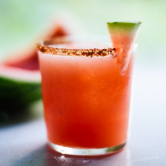 Spicy Watermelon Margaritas