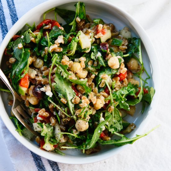 Greek Farro Salad