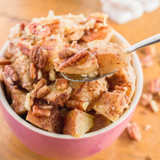 Apple & Cinnamon Overnight Porridge