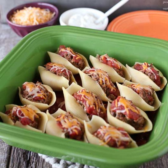 Taco Stuffed Shells