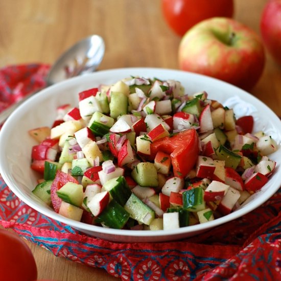 Indian Apple and Radish Salad