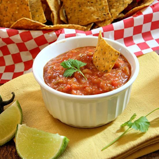 Roasted Tomato Salsa