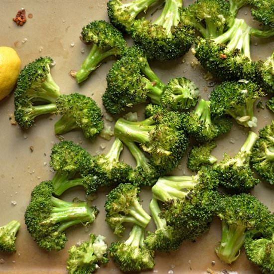 Roasted Broccoli with Garlic