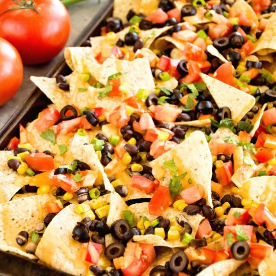 Southwestern Nachos with Chipotle