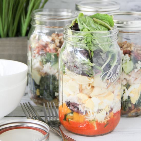 Quick & Easy Salad In A Jar