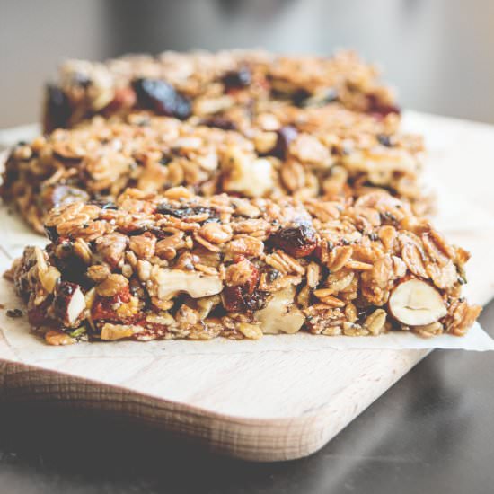 Vegan Superfood Granola Bars