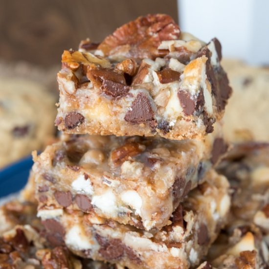 Chocolate Chip Cookie Magic Bars