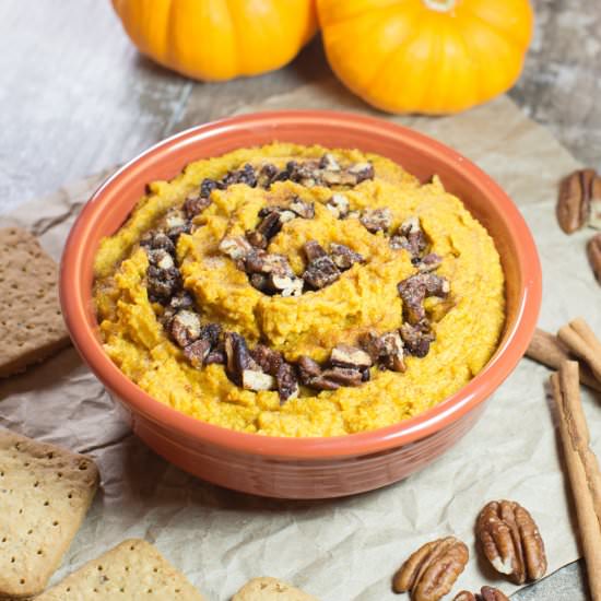 Pumpkin Pie Hummus