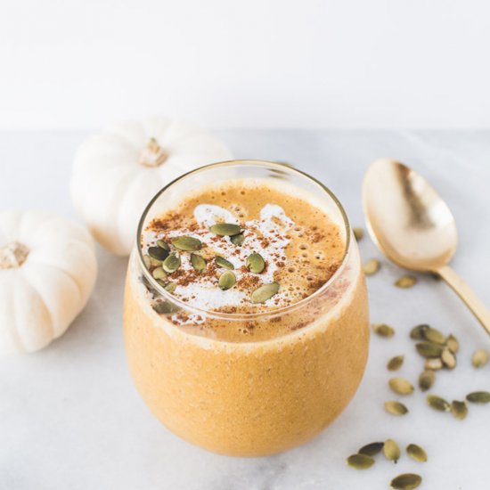 Low-Sugar Pumpkin Pie Smoothie