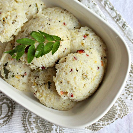 Millet Steamed Cakes With Gourds