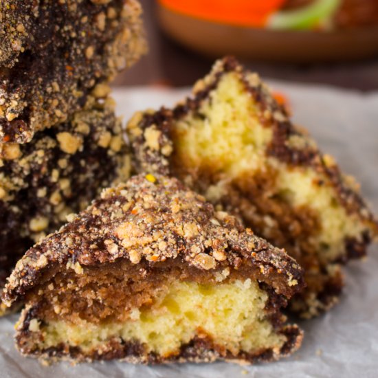 Marbled Reese Lamingtons