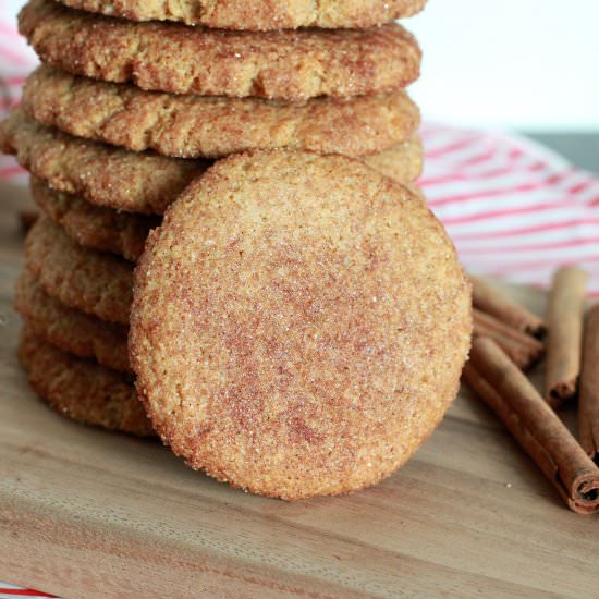 Healthy Snickerdoodles