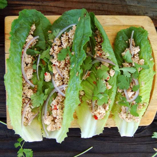 Thai Tofu Larb