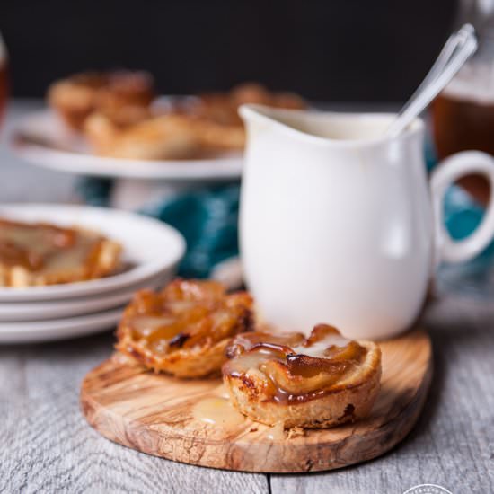 Beer Caramelized Apple Tart