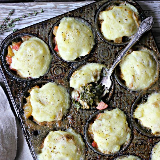 Mini Portuguese Kale Shepherd’s Pie