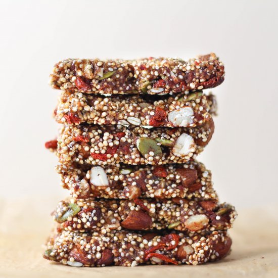 Gluten Free Quinoa Bars