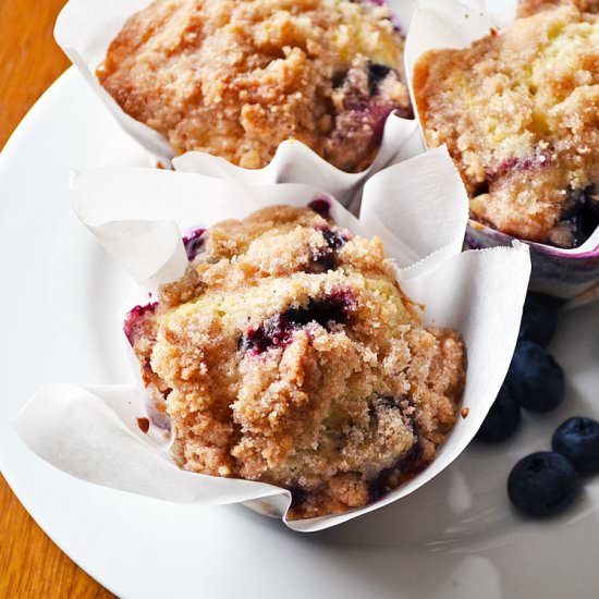 Blueberry Crumble Muffin