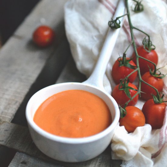 Roast Tomato & Bell Pepper Soup