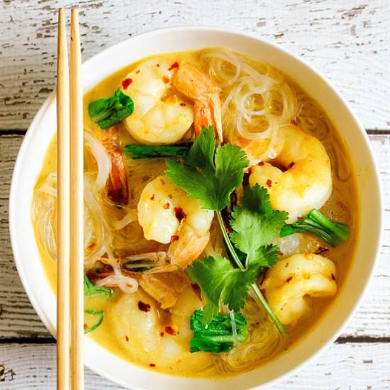 prawn laksa