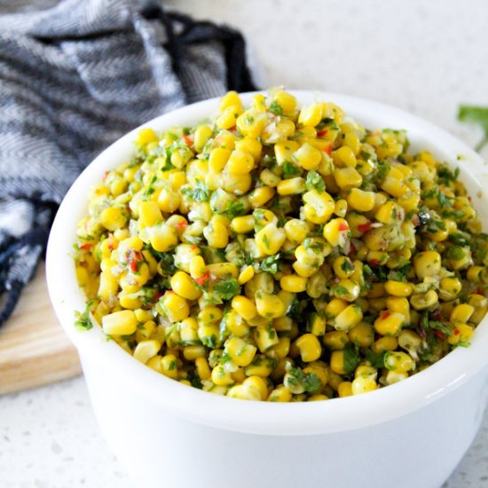 Chipotle Copycat Corn Salsa