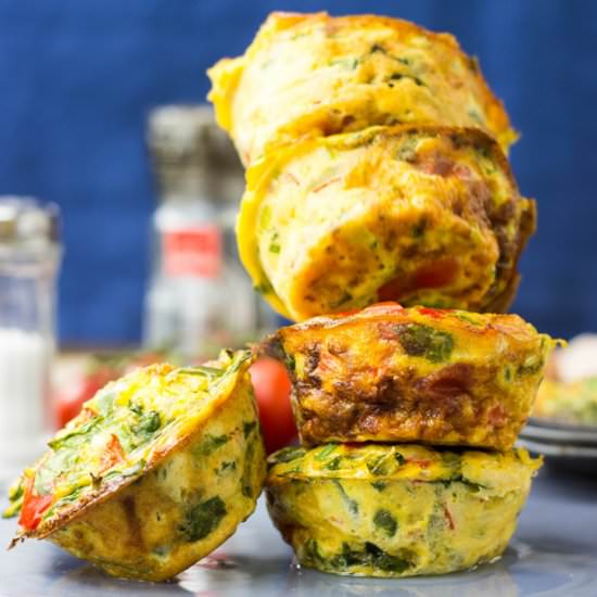 Low Carb Egg Breakfast Muffins