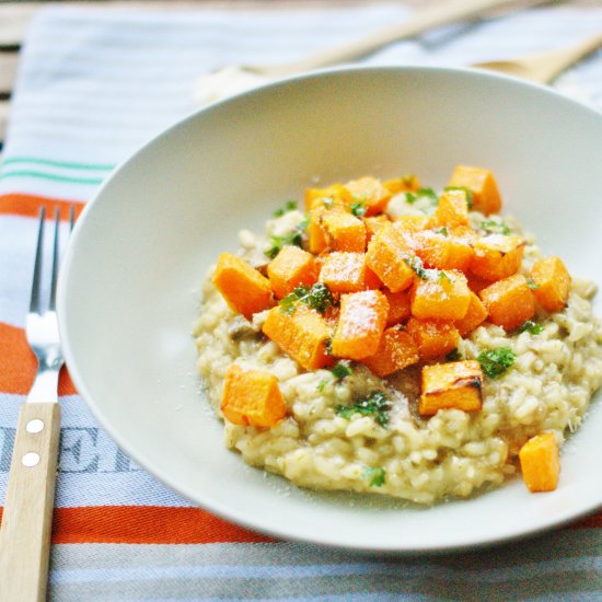 Butternut Squash Risotto