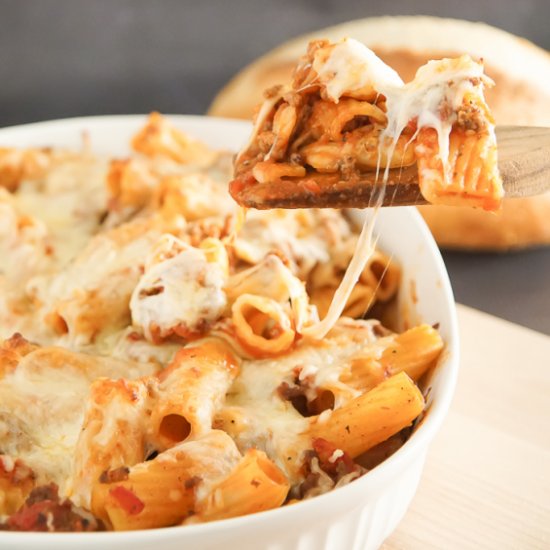 Homemade Baked Ziti