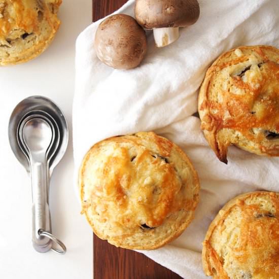 Mushroom & Manchego Biscuits