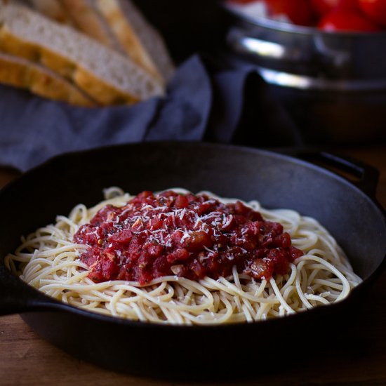 Five Minute Marinara Sauce