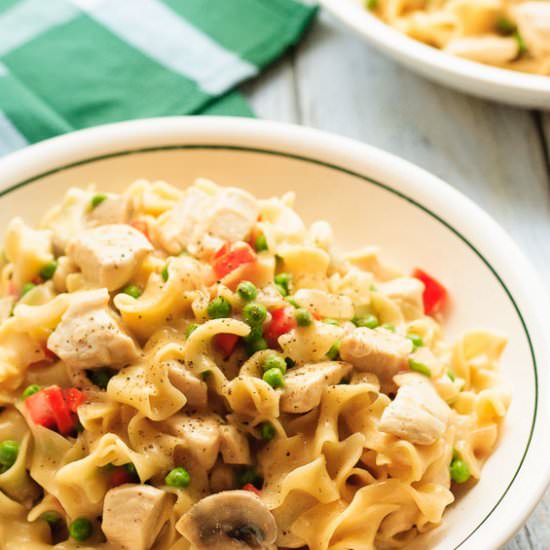 Hazelnut Chicken One Pot Pasta