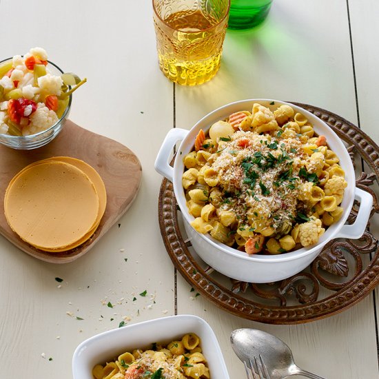 Giardiniera Mac and Cheese