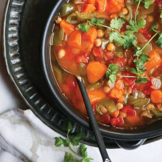 Vegetarian Moroccan Stew