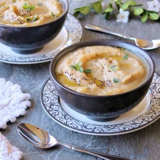 Roasted Cauliflower Soup