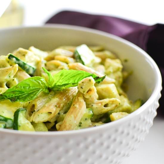 Creamy Pesto Chicken Pasta