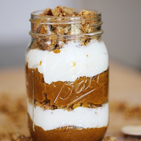 Pumpkin Yogurt Parfait