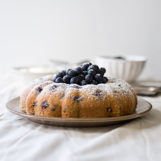 Concord Grape Whipped Cream Cake