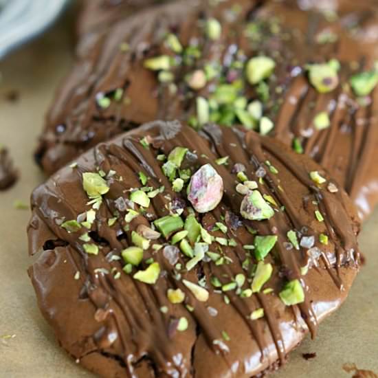 Chocolate Pistachio Cookies