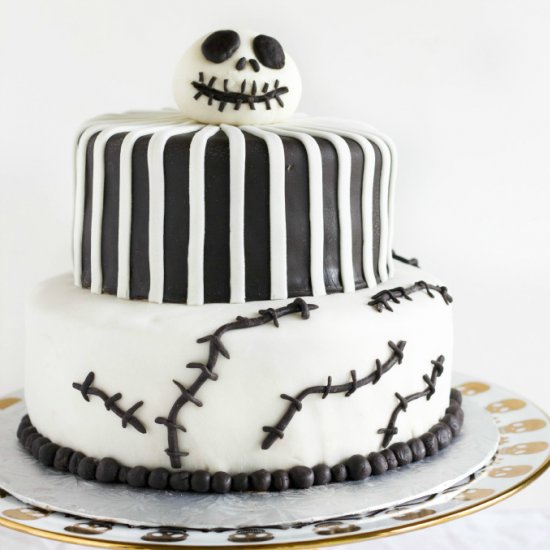 Nightmare Before Christmas Cake