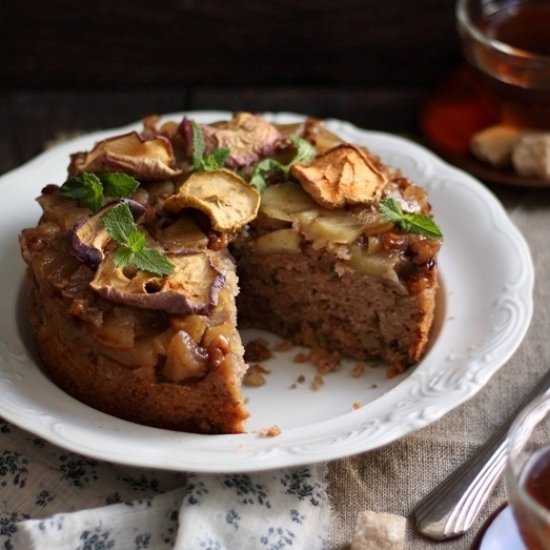 Apple Walnut Cake