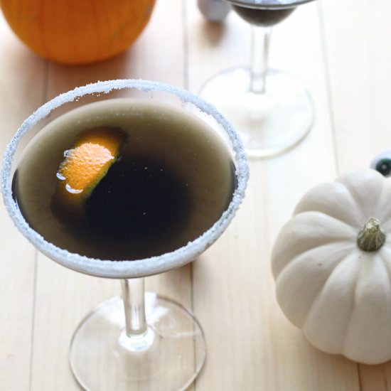 Pumpkin Chai Black Licorice Martini