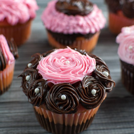 The Best Fancy Party Cupcake