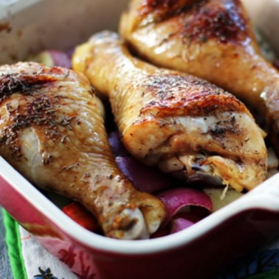 Honey-Glazed Chicken