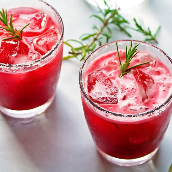 Blackberry & Rosemary Margarita