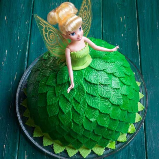 Tinkerbell Doll Cake