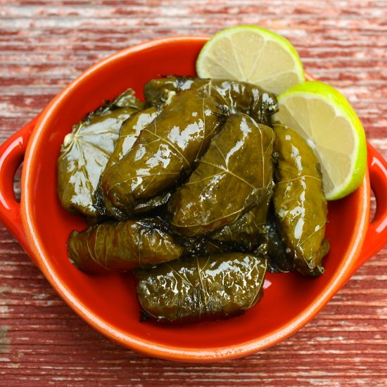 Stuffed Grape Leaves (Dolmades)