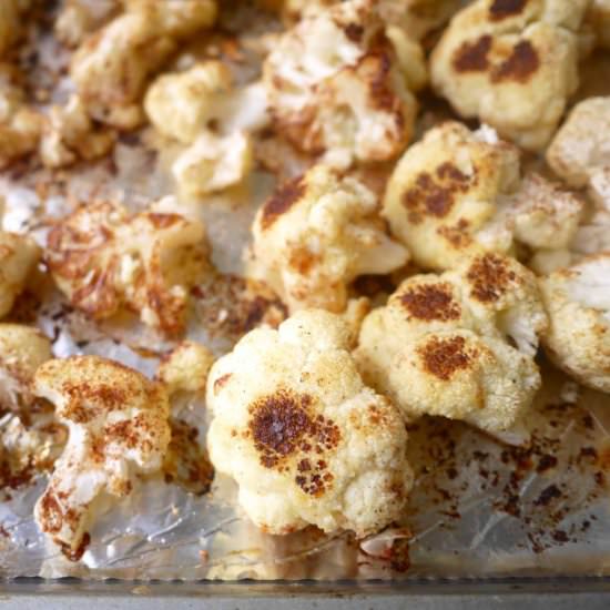 Caramelized Apple Cinnamon Cauliflower