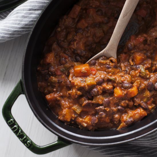 Black Bean Turkey Chili