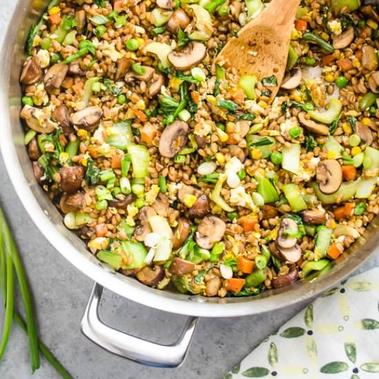 30-Minute Farro Fried Rice