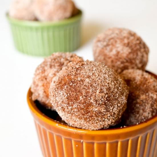 Pumpkin Spice Donut Holes