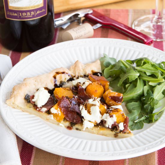 Butternut Prosciutto Pesto Pizza